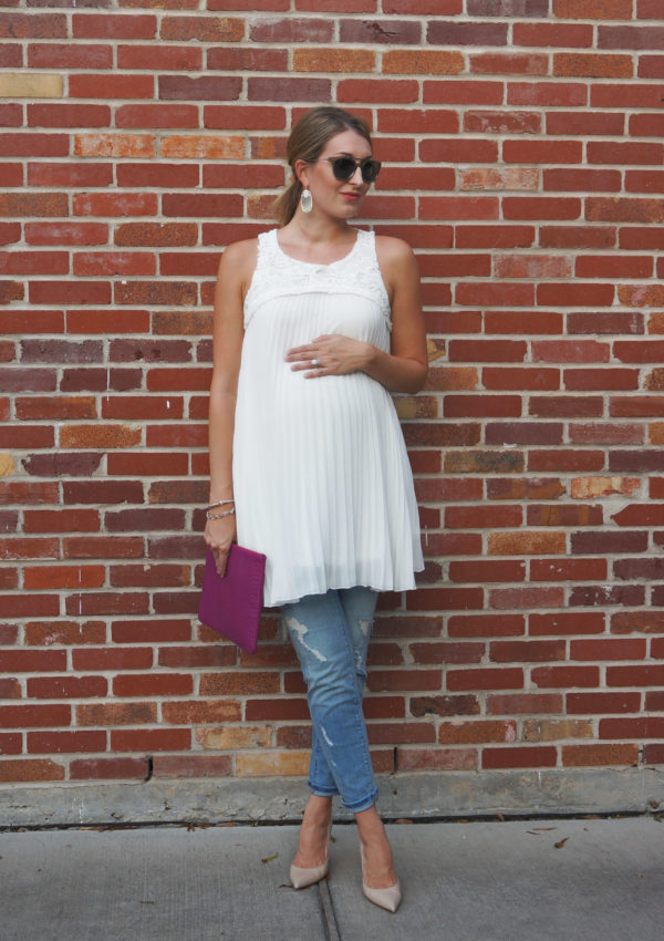 Pleats + Lace…