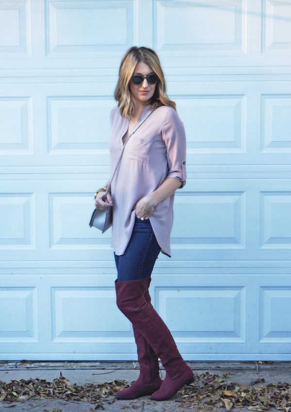 Blush + Burgundy…