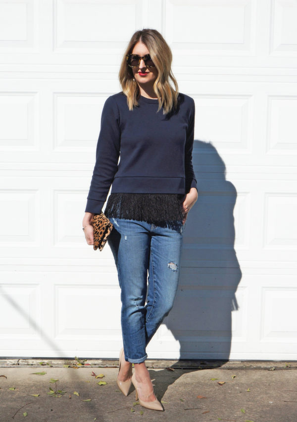 Fringe Sweatshirt…