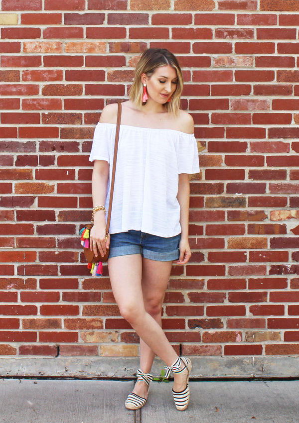 Perfect Off the Shoulder Tee…