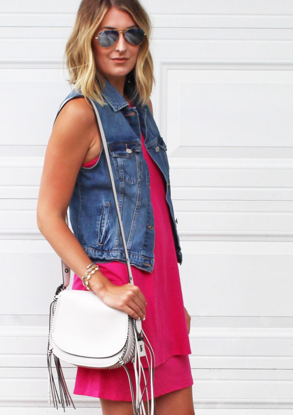 Pink + Denim…