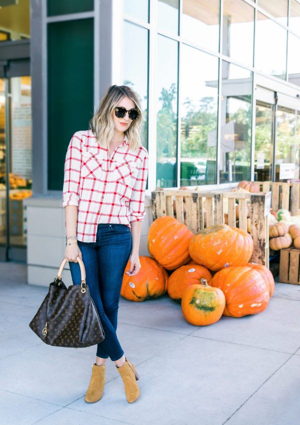 Plaid + Pumpkins…