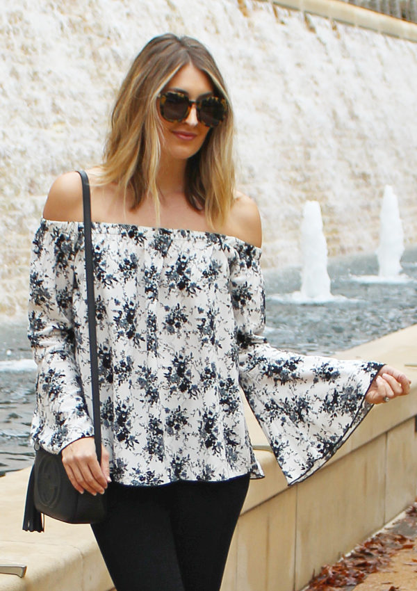 Floral Off the Shoulder…