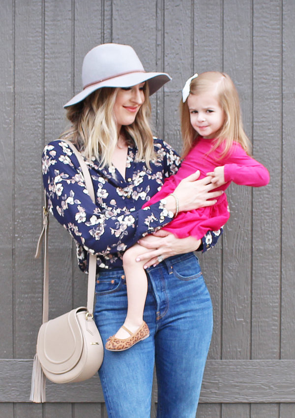 PinkBlush Floral Top