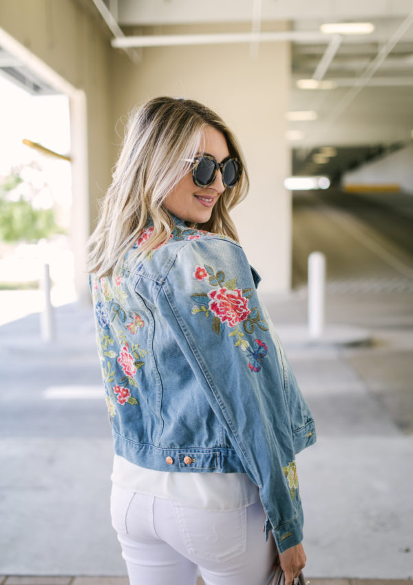 Embroidered Denim Jacket…