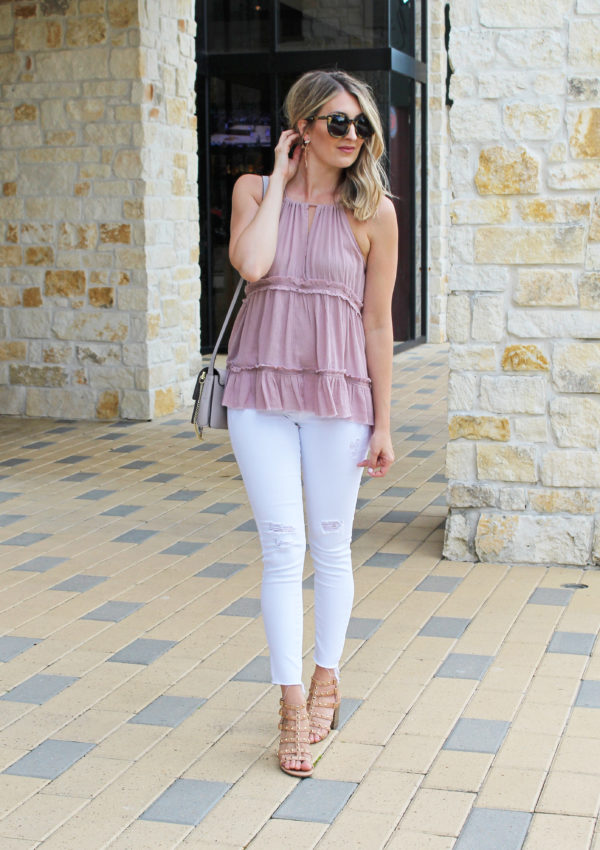 Lavender Tiered Top…