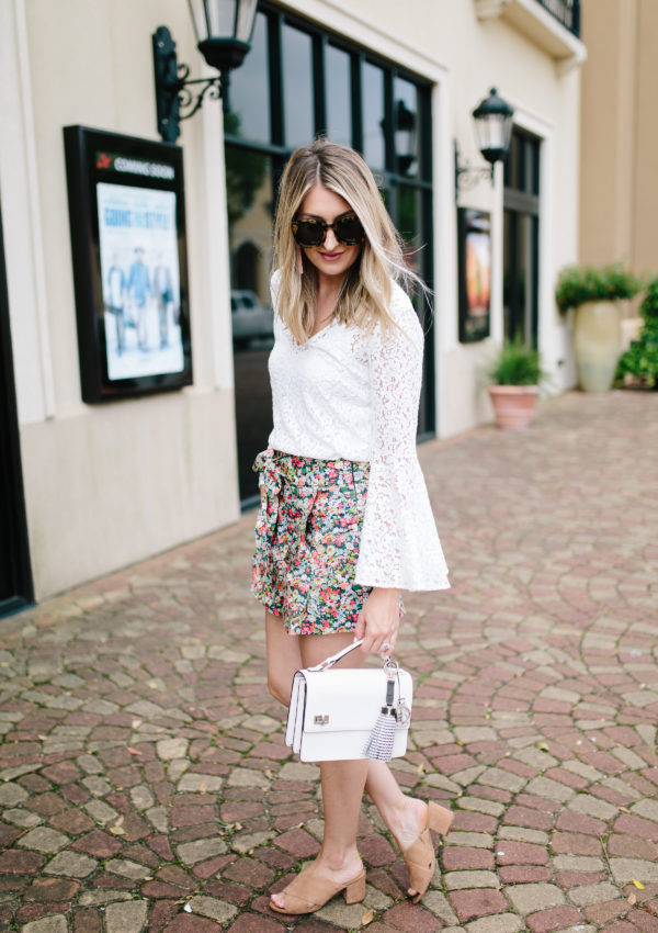 Floral Shorts + Why I Blog…