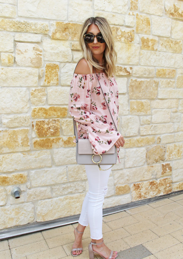 Floral Off the Shoulder Top…