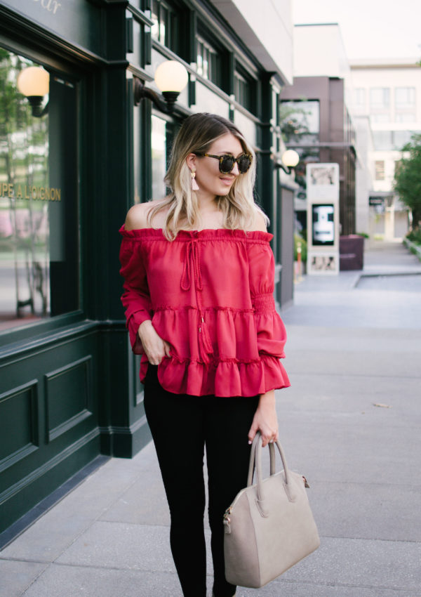 Perfect Off the Shoulder for Fall…