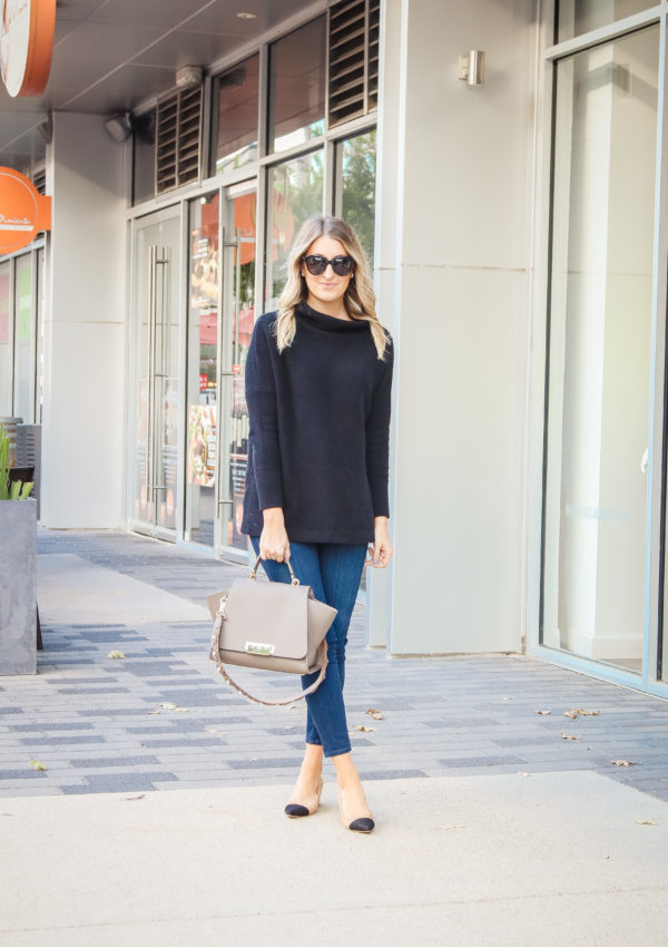 Black Tunic Sweater…