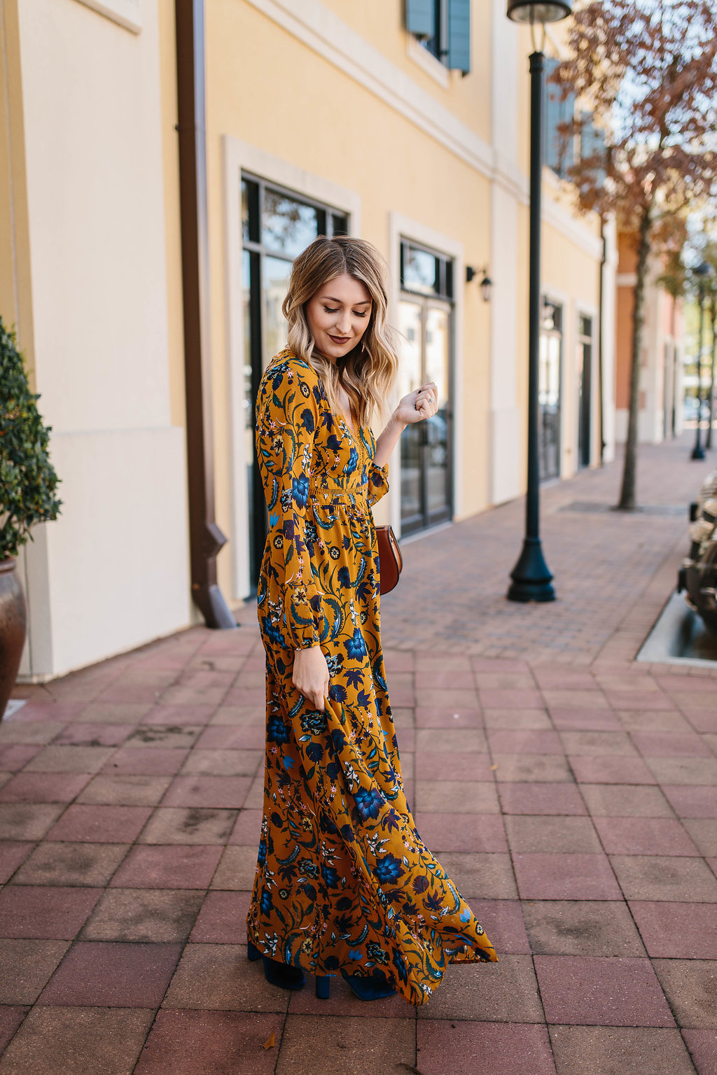 fall maxi dress