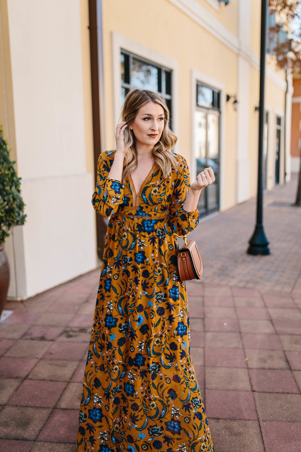 maxi dress with booties