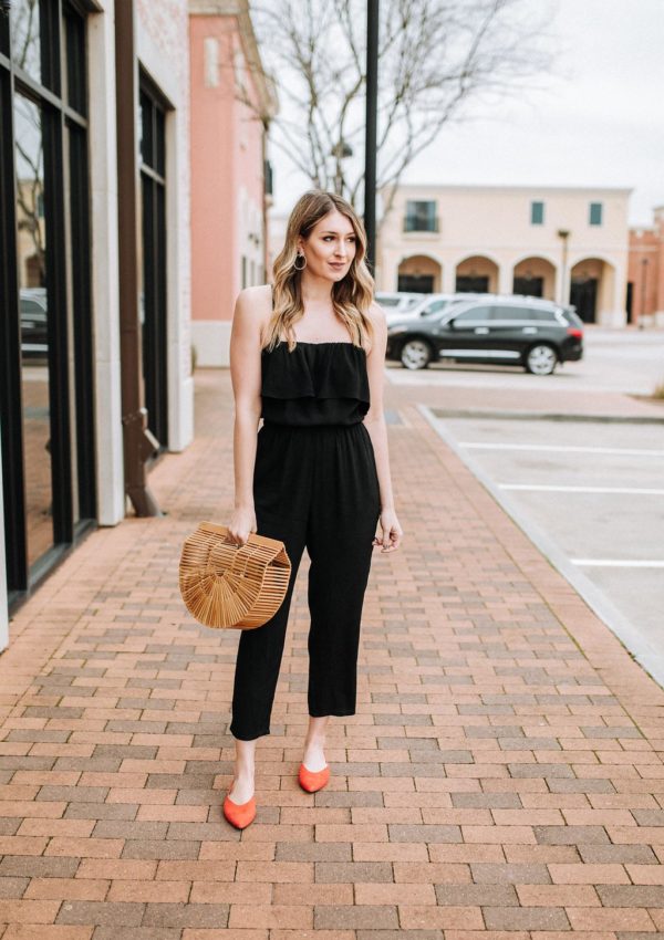 Black Ruffled Jumpsuit…