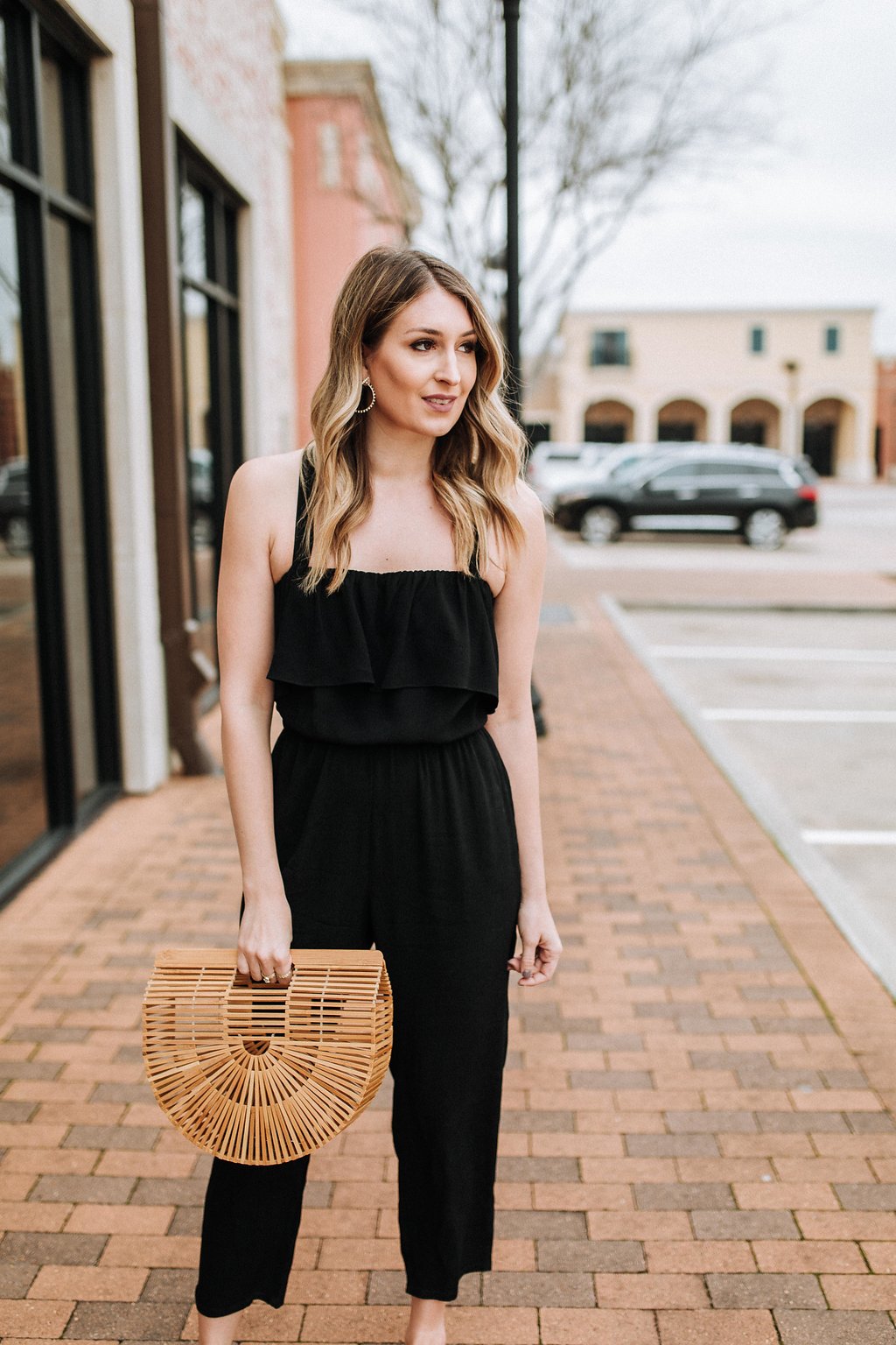 jumpsuit with flats