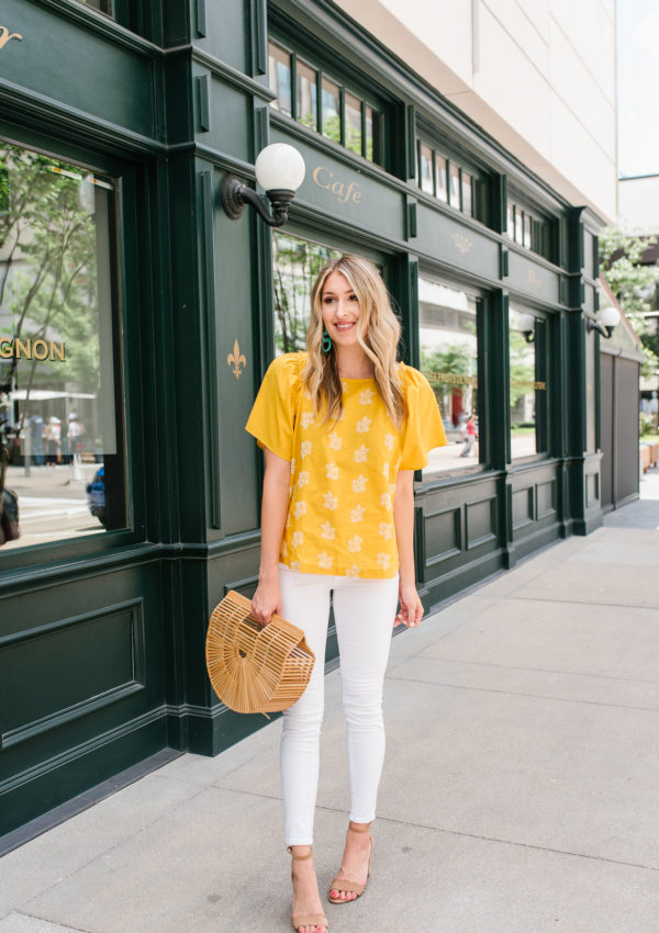 The Cutest Yellow Top + 40% Off…