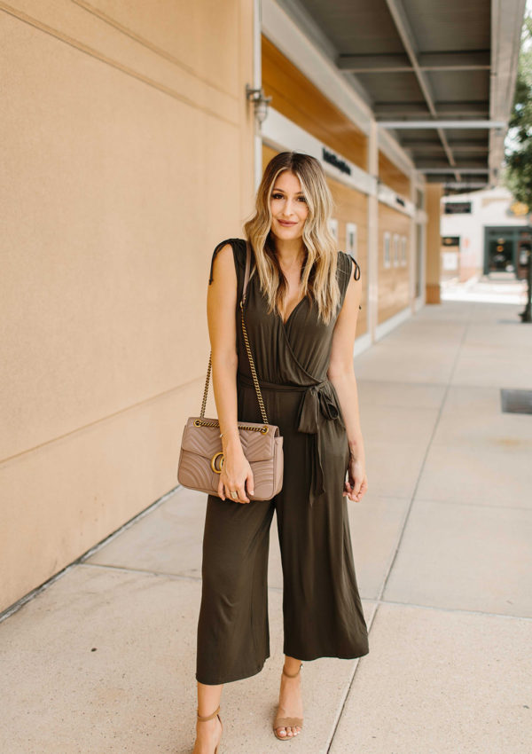 Olive Jumpsuit + A Few Thoughts on Blogger Life…