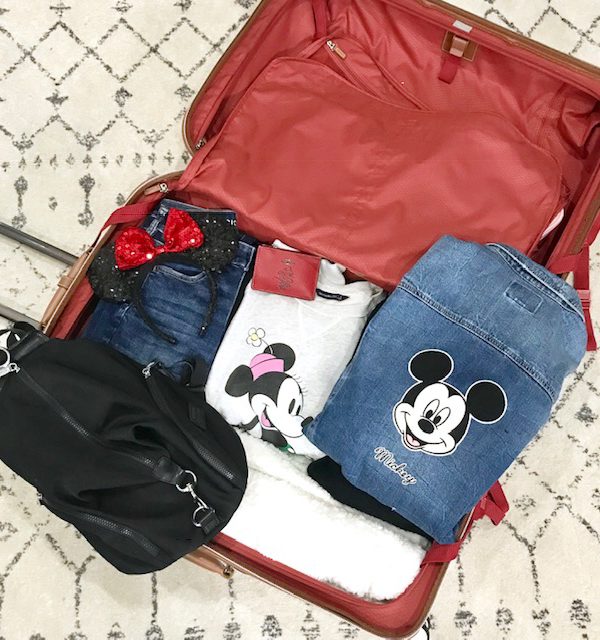 Packing for Disneyland…