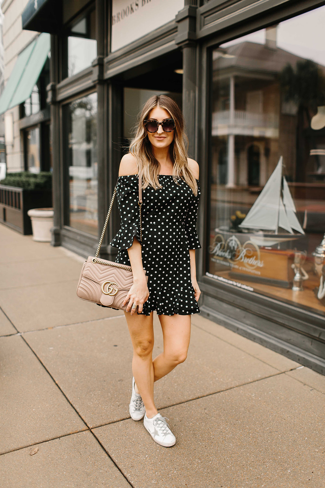 HOW TO STYLE SNEAKERS WITH DRESSES - Merrick's Art | Dress and sneakers  outfit, White sneakers outfit, Dress with sneakers